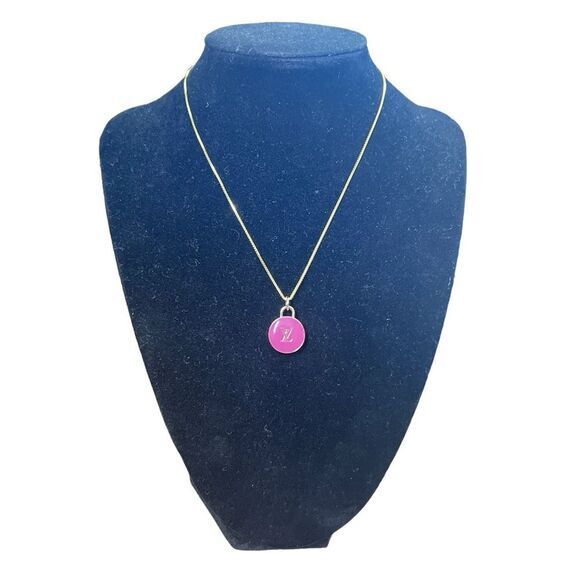 Authentic Louis Vuitton Pink Charm Adjustable Necklace - Picture 2 of 10